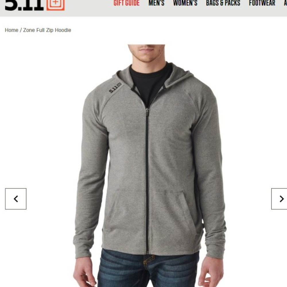 5.11 Zip Hoodie - XL